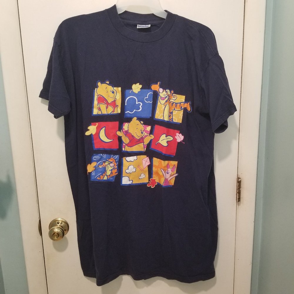 (FIRM $!)Disney Vintage Sleep Shirt/Nightgown With Tigger, Pooh, & Piglet Design